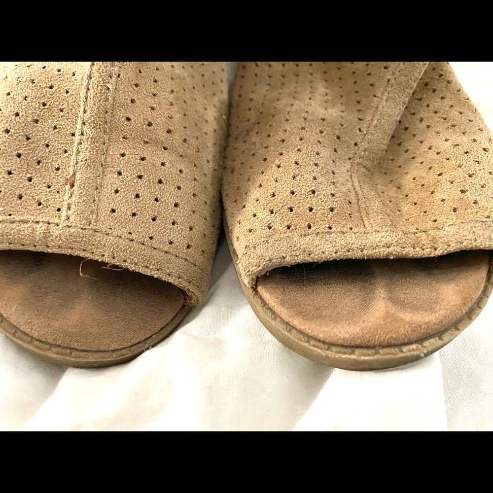 🔥TAN ANKLE BOOTS🔥SIZE 10🔥USED - Picture 10 of 16